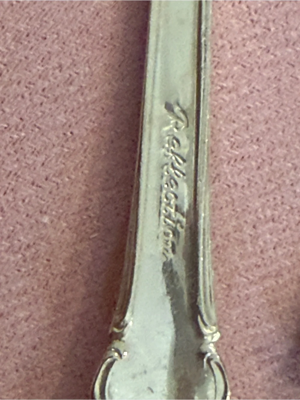 Ornate Silver-Plated Serving Spoon and Fork Set - Classic Scroll Handle